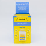 Lemon CBD Breath Strips: 10 strips (15mg each) - 20 cassettes